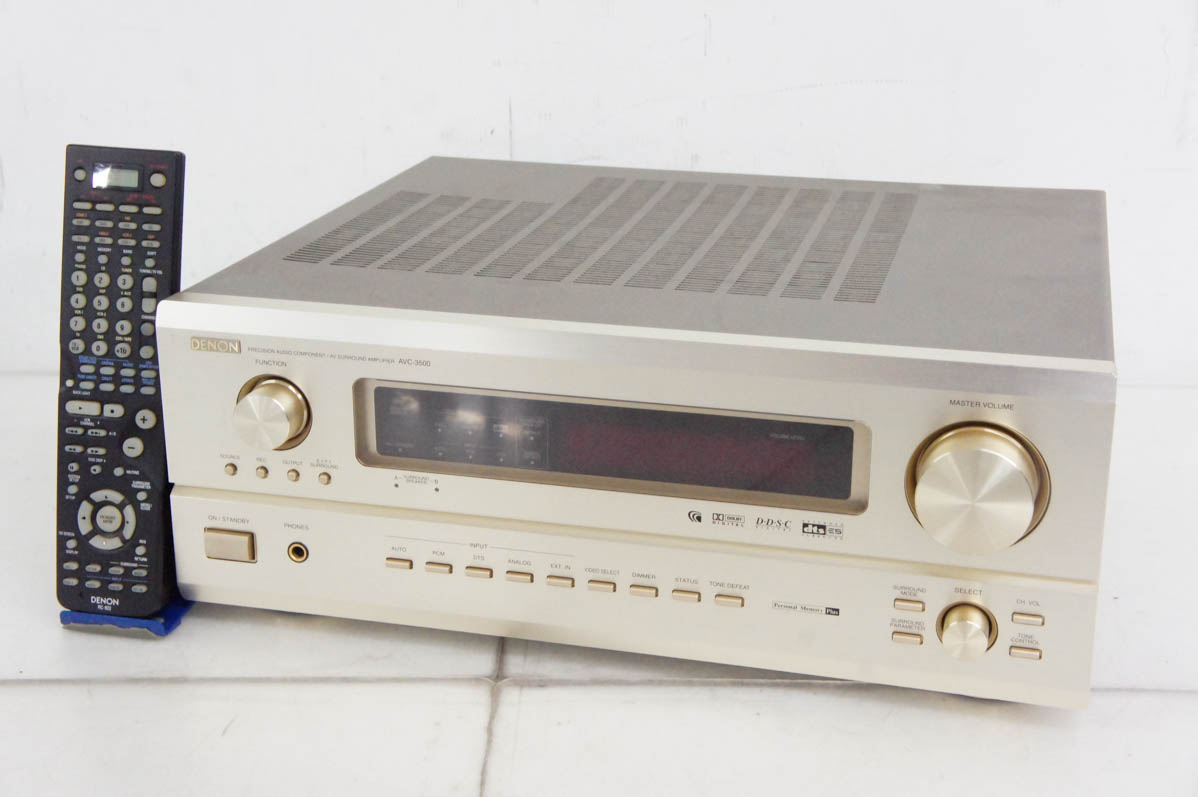 中古 DENONデノン AVサラウンドアンプ AVC-3500 : エスネットショップ
