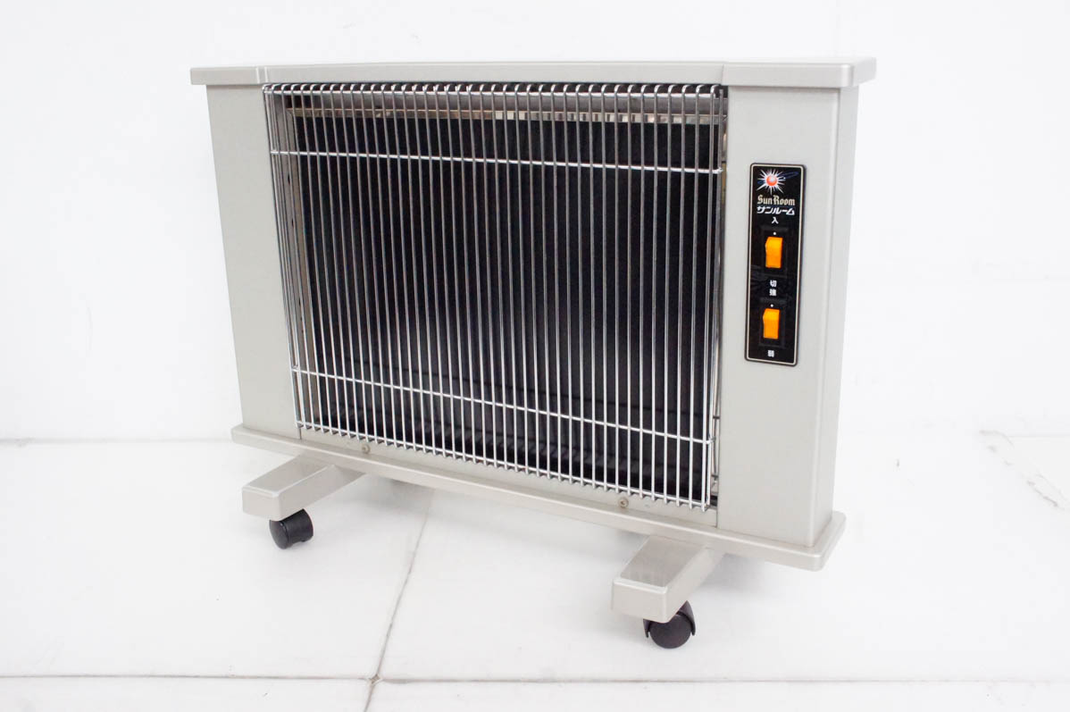 中古 遠赤外線暖房器 サンルーム760S H760R 遠赤外線ストーブ パネル