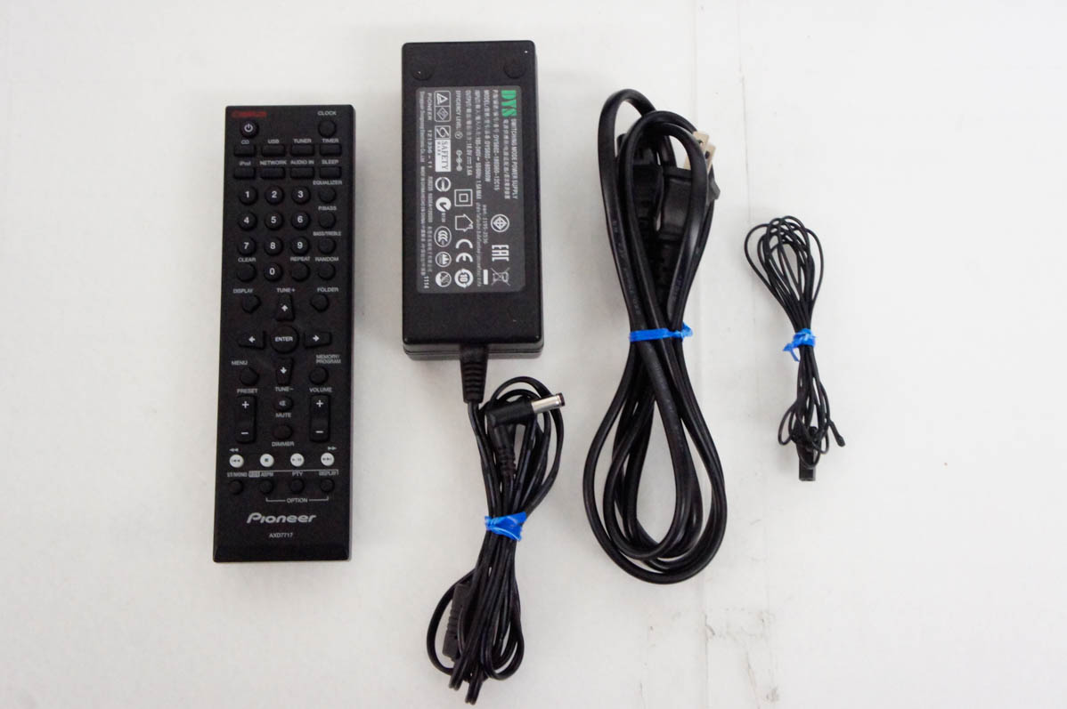 中古 Pioneerパイオニア スタイリッシュCDミニコンポ X-SMC55-K : エス