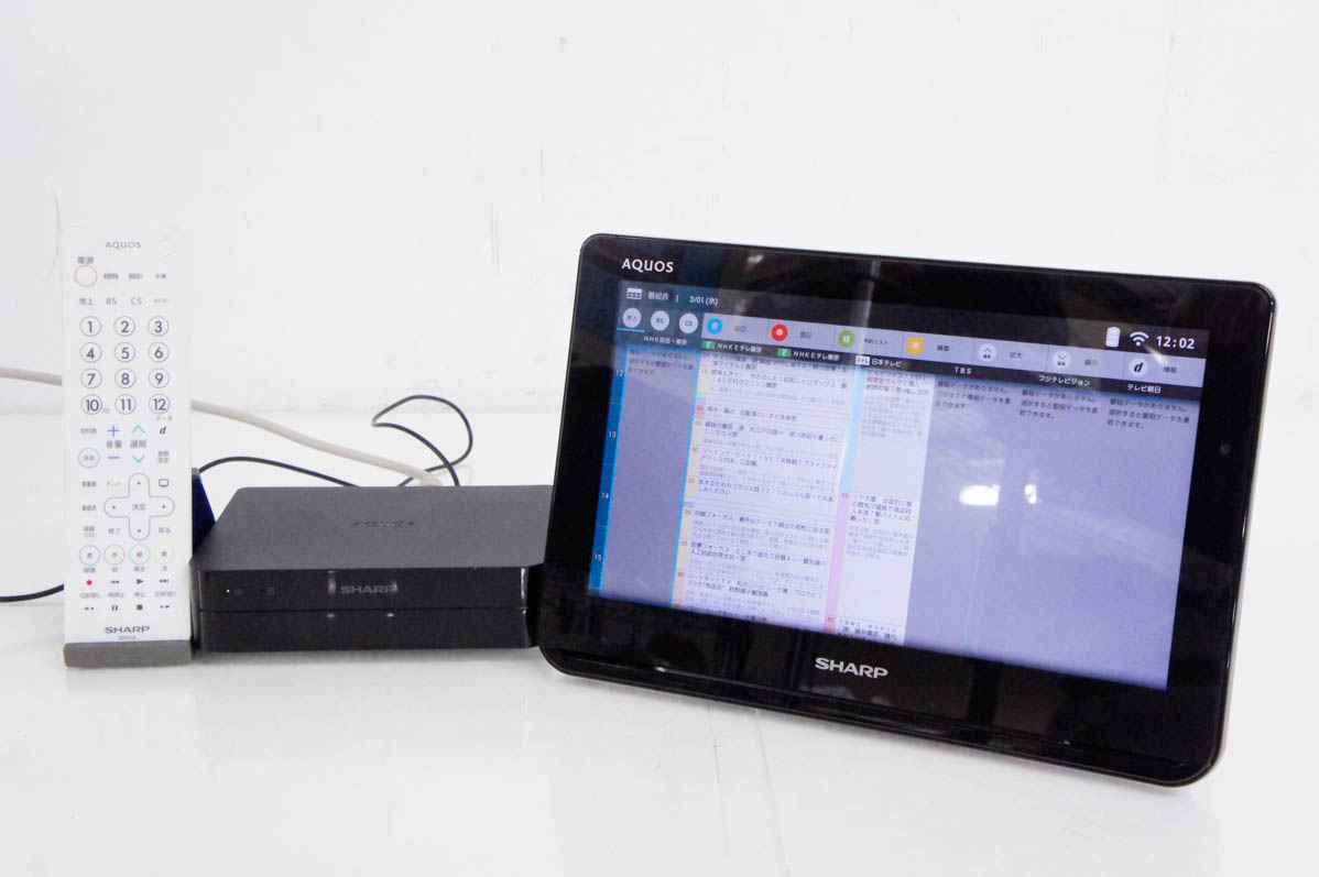 中古 SHARPシャープ 12V型ポータブルテレビ AQUOS 2T-C12AF : エス