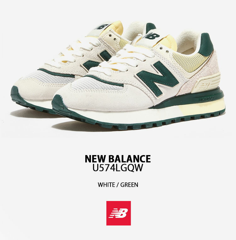 New Balance（ニューバランス） スニーカー U574LGQW WHITE GREEN