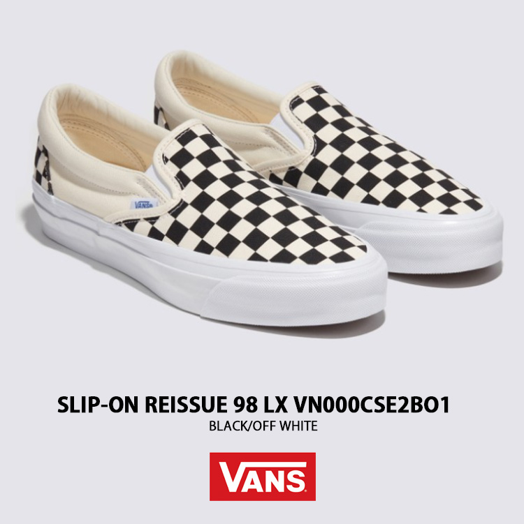 VANS（ヴァンズ） バンズ スニーカー CHECKERBOARD SLIP-ON REISSUE 98