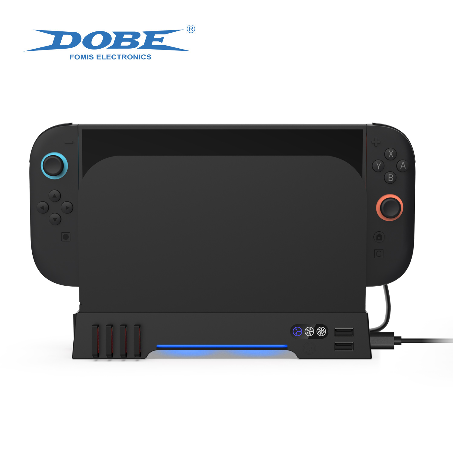 Nintendo Switch2 ドック冷却ファン スタンド 冷却ファン 風量調節