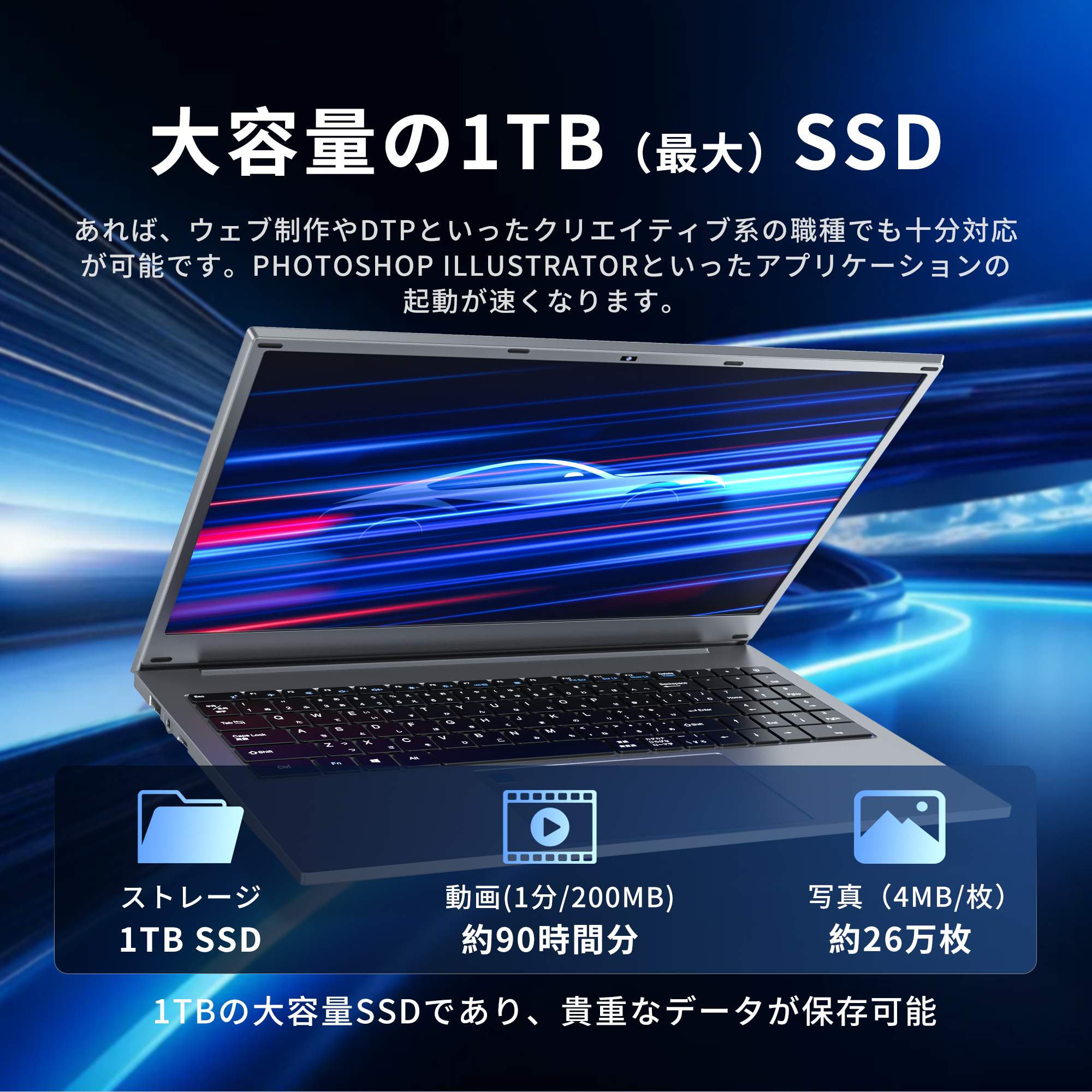 VETESA Windows11搭載 新品ノートパソコン Office搭載 インテル6500y