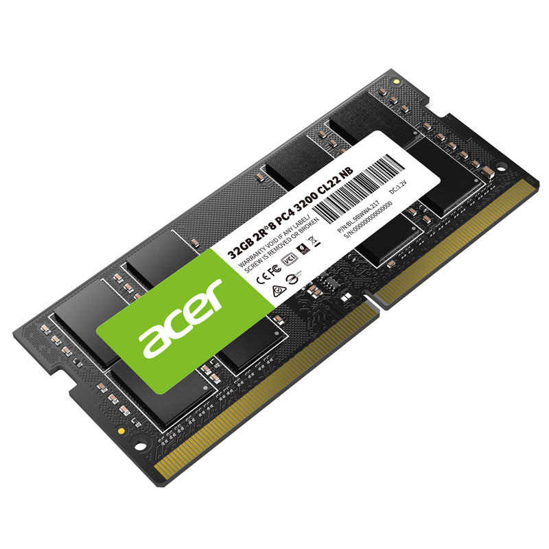 acer（エイサー） AcerノートPC用メモリ PC4-25600(DDR4-3200) 64GB