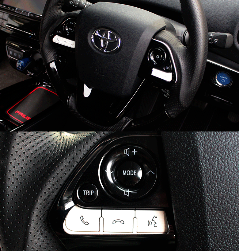 シェアスタイル プリウス 50系 前期 のみ ステアリングスイッチパネル