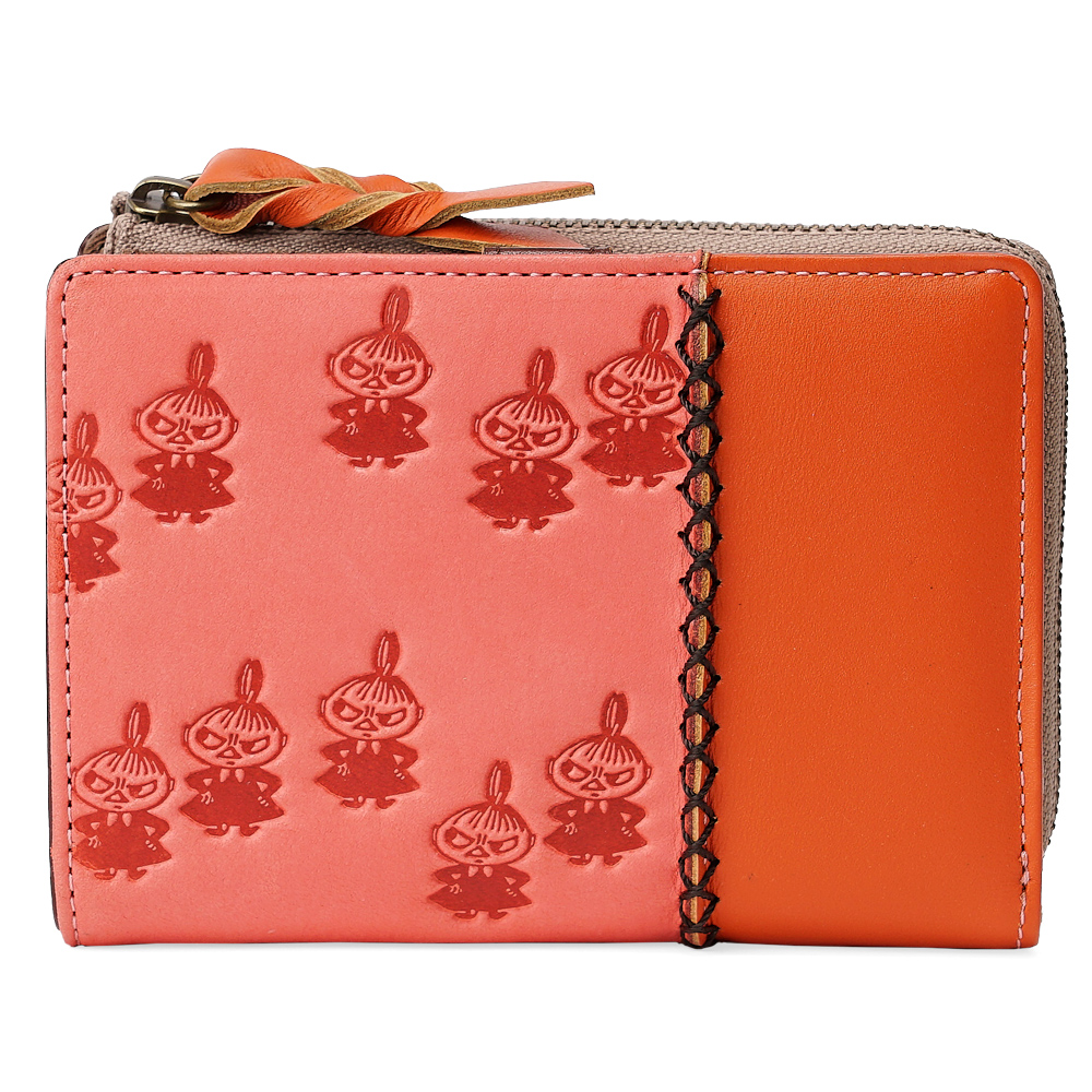 MOOMIN（ムーミン） 財布 二つ折り財布 牛革 レザー リトルミイ