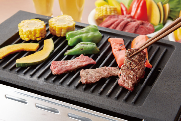 山岡金属工業 ヤマキン ガス高級焼肉器 王者 Y-18T ※ガス種のご選択が