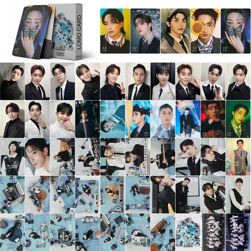 Seventeenグッズ フォト カード 55枚 セット トレカ セブンティーン