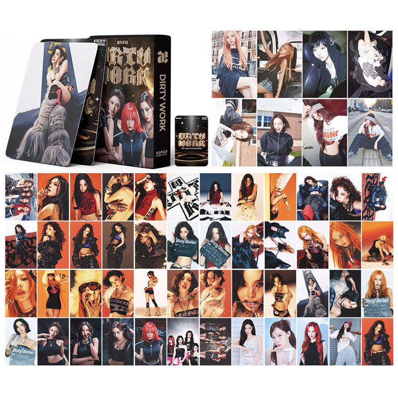 aespaグッズ フォト カード 55枚 セット トレカ エスパ 写真 全員