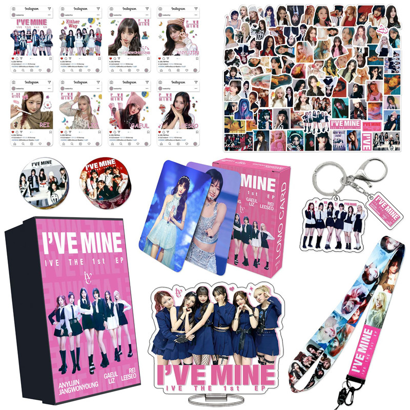 IVEグッズ ギフトボックス フォトカード アイヴ テープ セット トレカ