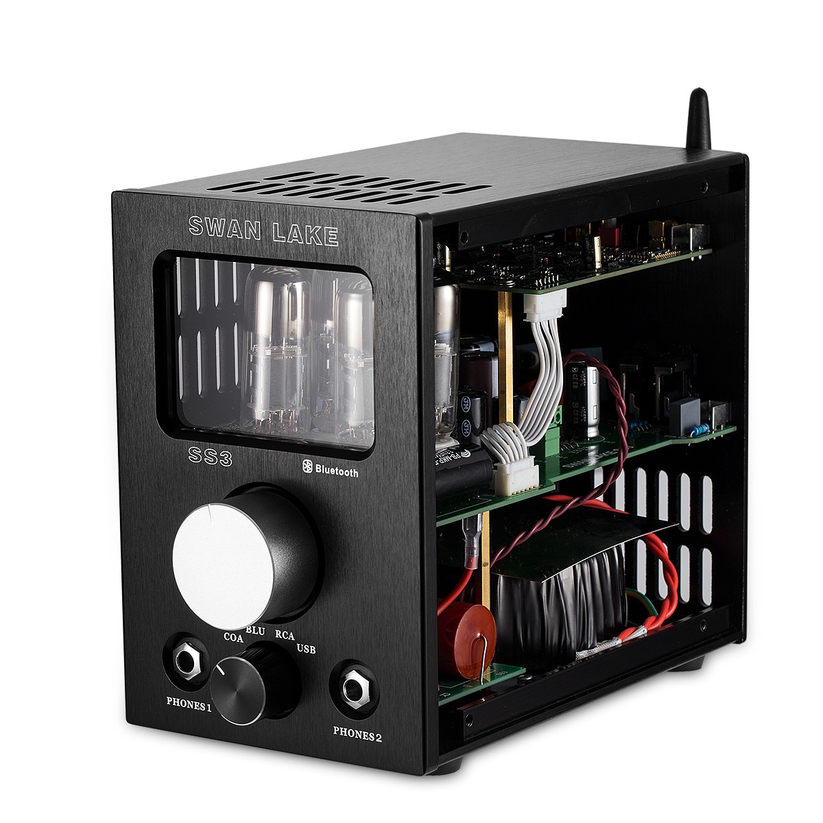 Hi-Fi Bluetooth 4.2 真空管 ヘッドホンアンプ ヘッドアップ ステレオ