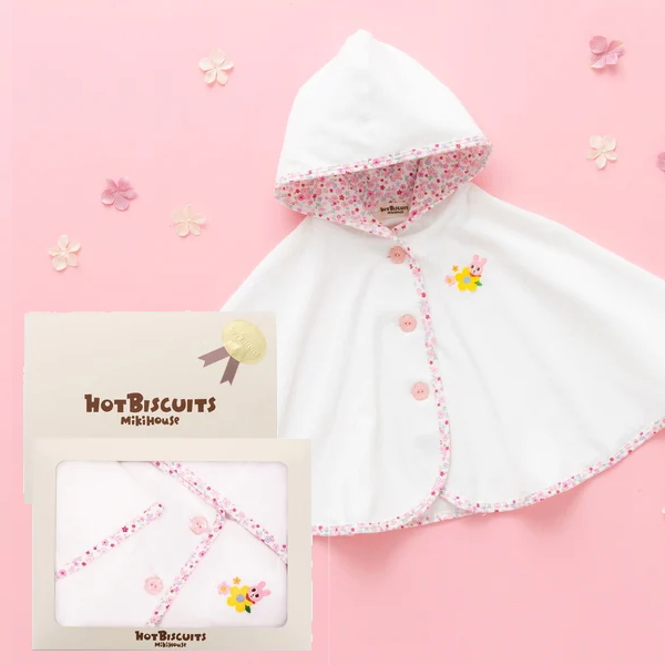 HOT BISCUITS MIKIHOUSE ミキハウス ホットビスケッツ・ポンチョギフト