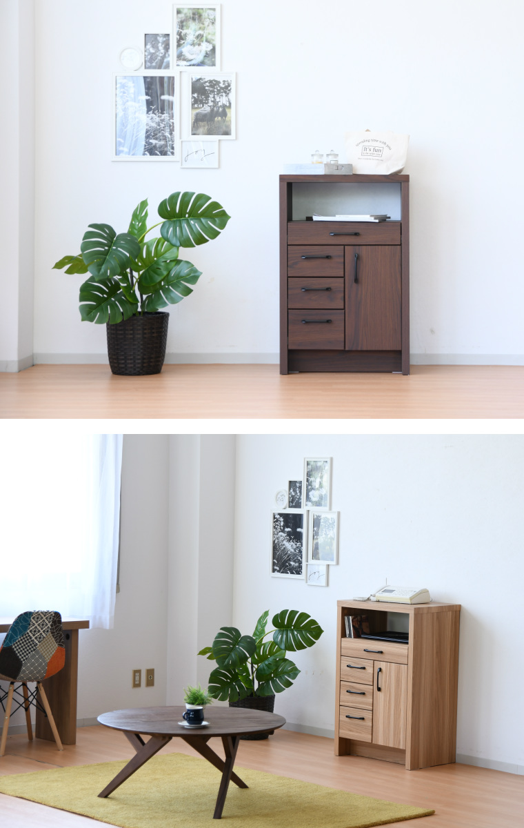 幅60cm ナイトテーブル コンソールボックス サイドチェスト