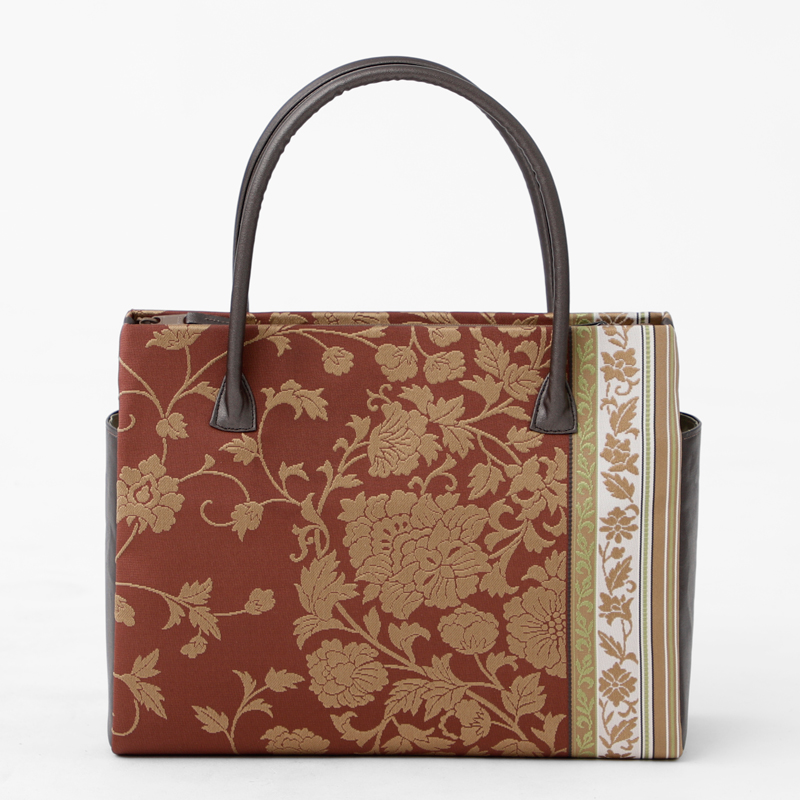 ROCCA（六花） 博多織 バッグ 大きめサイズ 高級 日本製 着物 帯地の