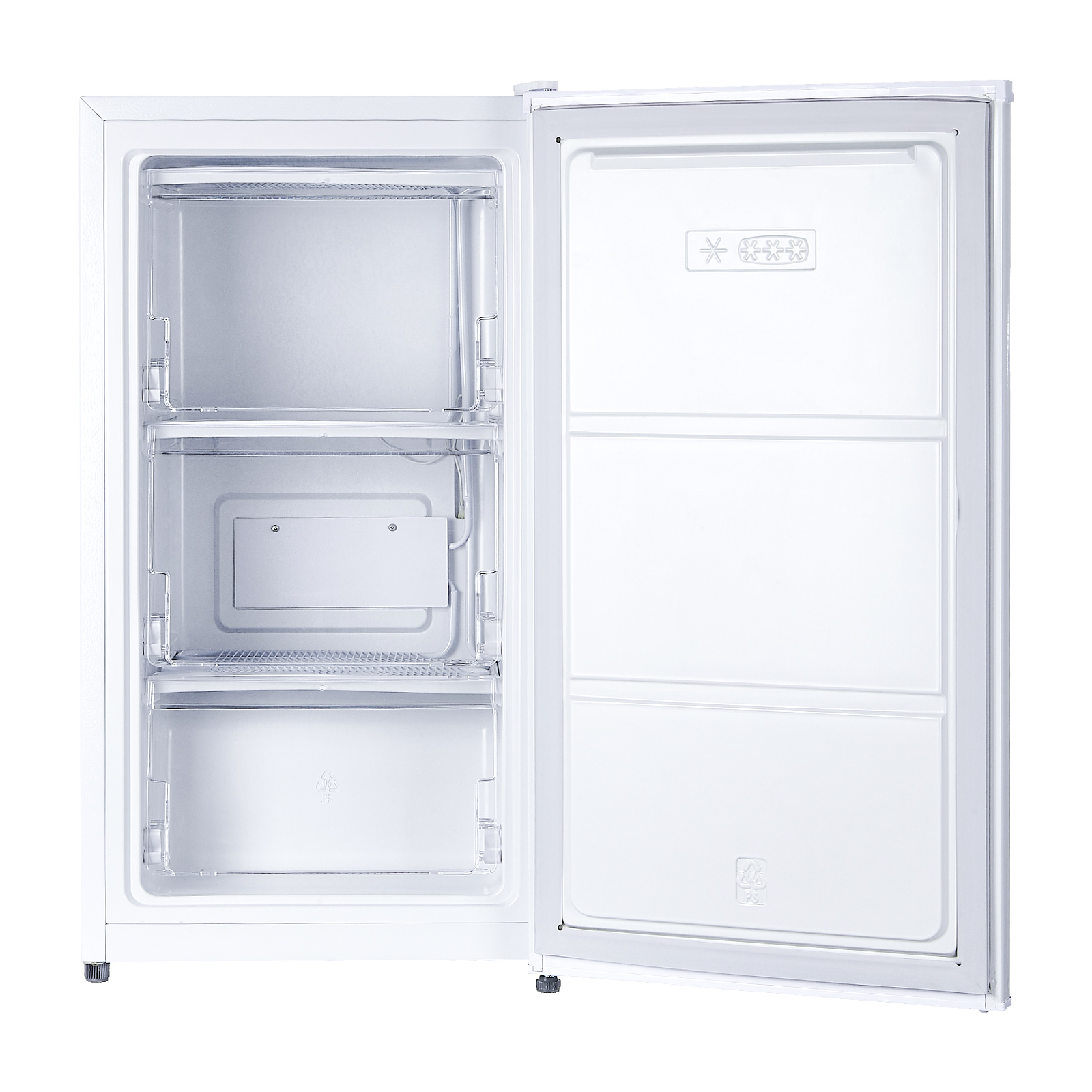 ONE STEP 冷凍庫 小型 家庭用 スリム 小型 省エネ 前開き 60L 高さ80cm