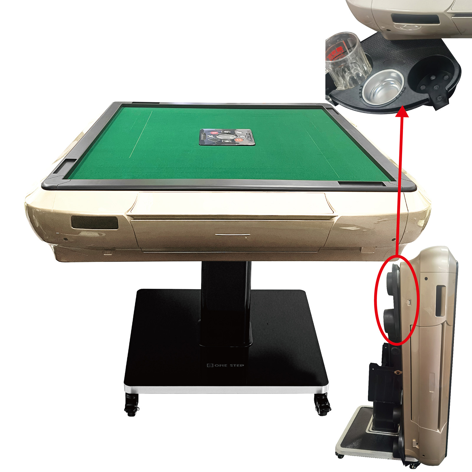 雀鳳（JONGHO） 全自動麻雀卓 28mm 麻雀卓 全自動 折りたたみ 家庭用