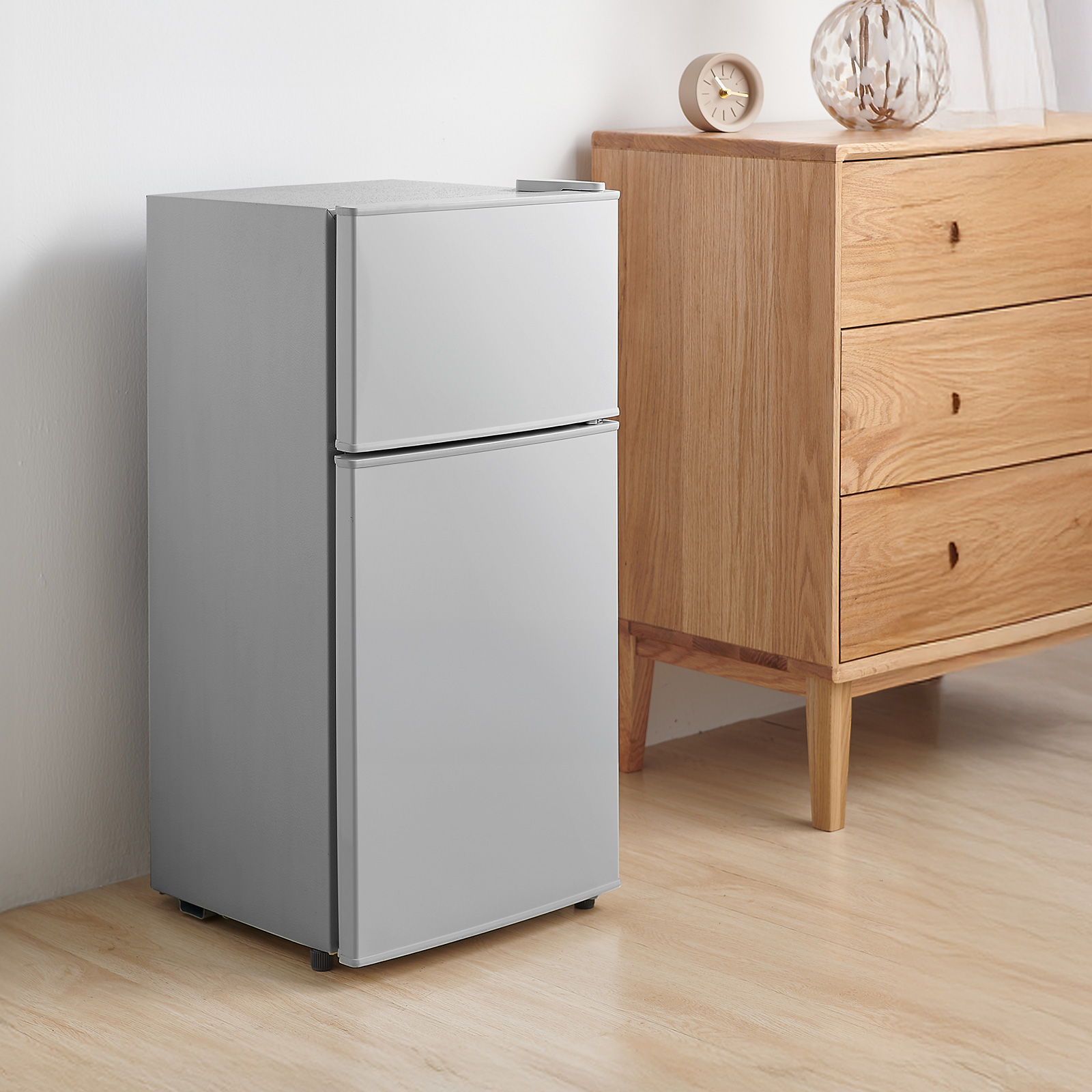 ONE STEP 冷蔵庫 一人暮らし 冷凍冷蔵庫 2ドア 小型 家庭用 上段冷凍庫