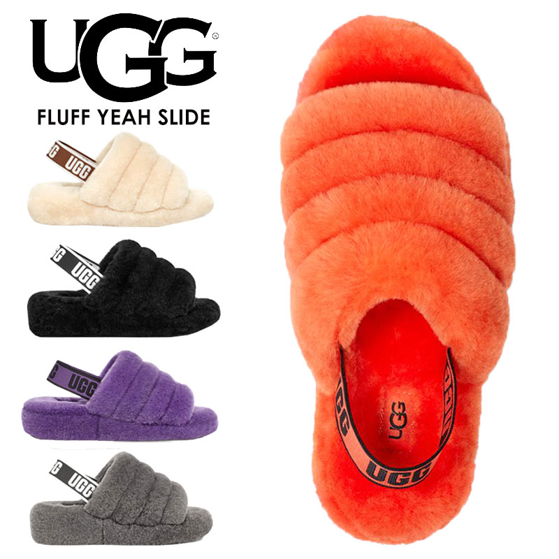 UGG（アグ） サンダル レディース フラッフ イヤー スライド UGG FLUFF