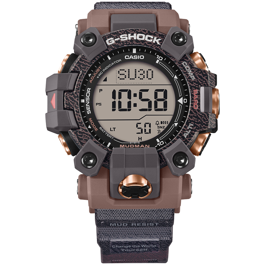 G-SHOCK マッドマン EARTHWATCH コラボレーションモデル 2025 カバ GW