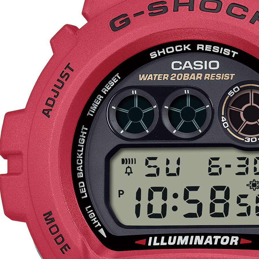 G-SHOCK DW-6900 30周年記念モデル DW-6900TR-4JR メンズ 腕時計 電池