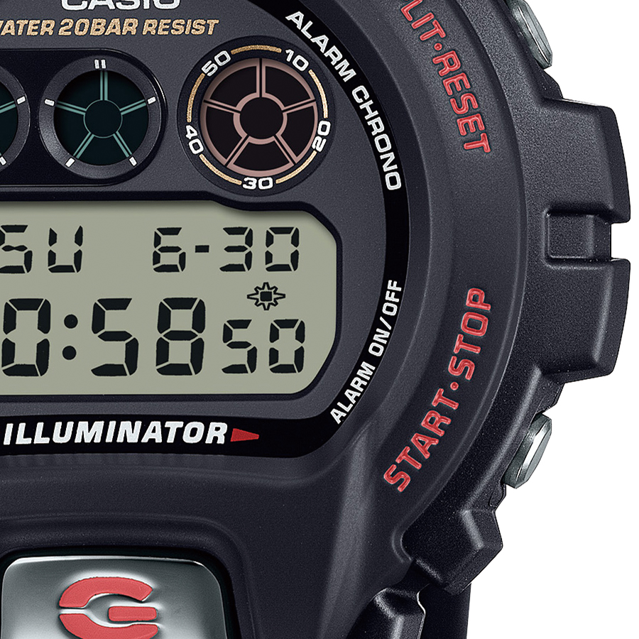 G-SHOCK DW-6900 30周年記念モデル DW-6900TR-1JR メンズ 腕時計 電池