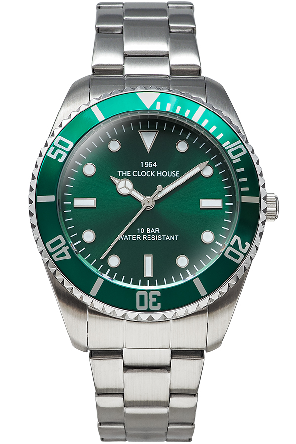 THE CLOCK HOUSE（ザ・クロックハウス） ダイバーズデザイン グリーン