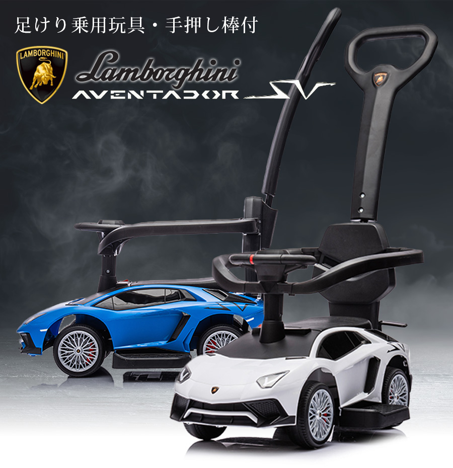 AIJYU TOYS（アイジュトイズ） 足けり乗用玩具 手押し 2WAY