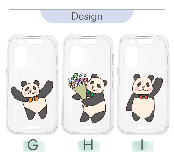 キッズフォン3 ケース カバー ぱんだ パンダ 学校 子ども softbank