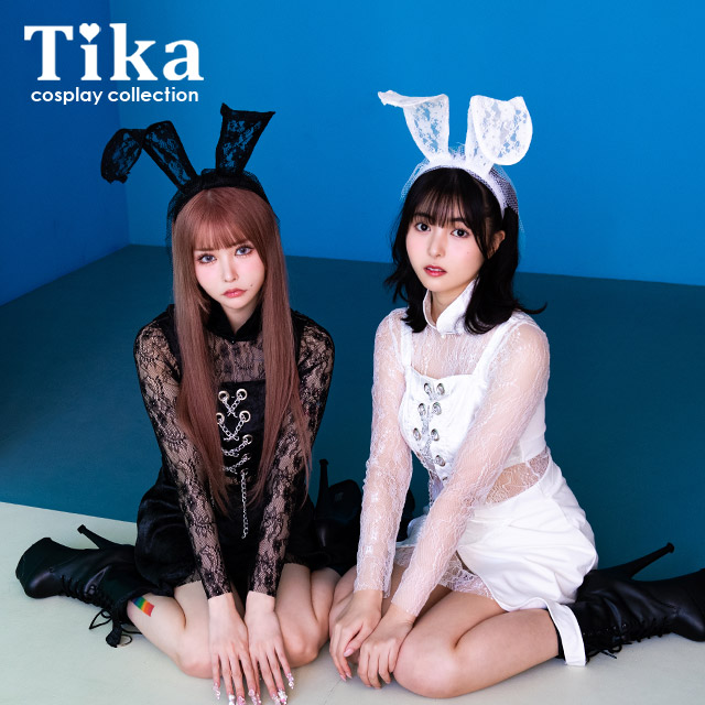 Tika（ティカ） バニー コスプレ バニーガール 衣装 大きいサイズ 男