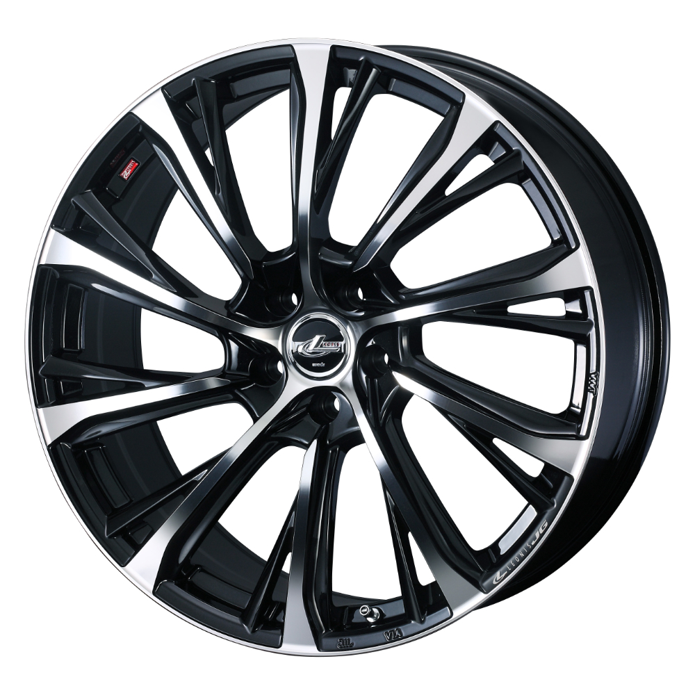 WEDS（ウェッズ） LEONIS JG 17x6.5J 5/120 +39 BMCMC ブラックメタル