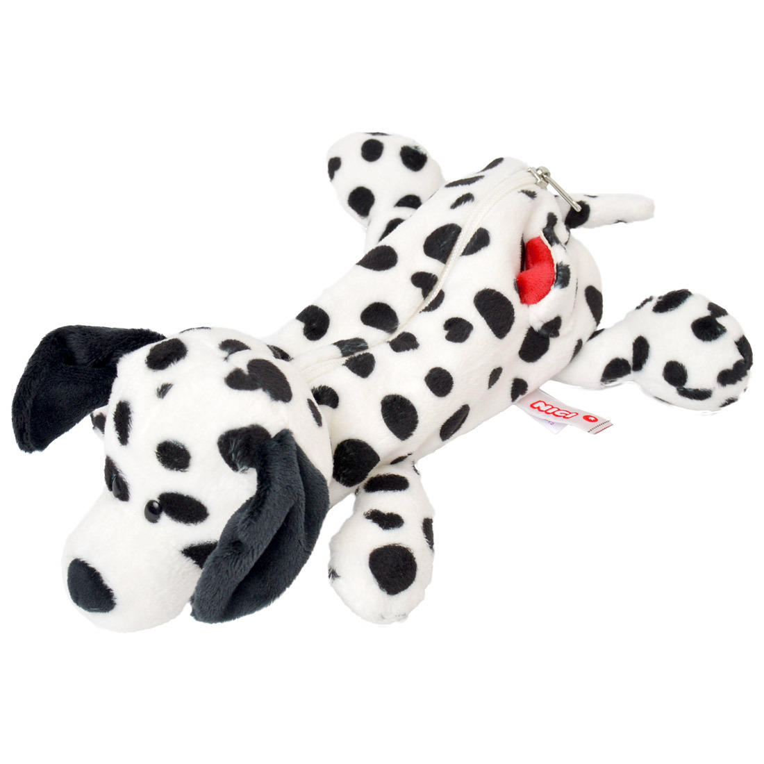 nici（ニキ） ペンケース シュナウザー 犬 タレミミウサギ ピンク