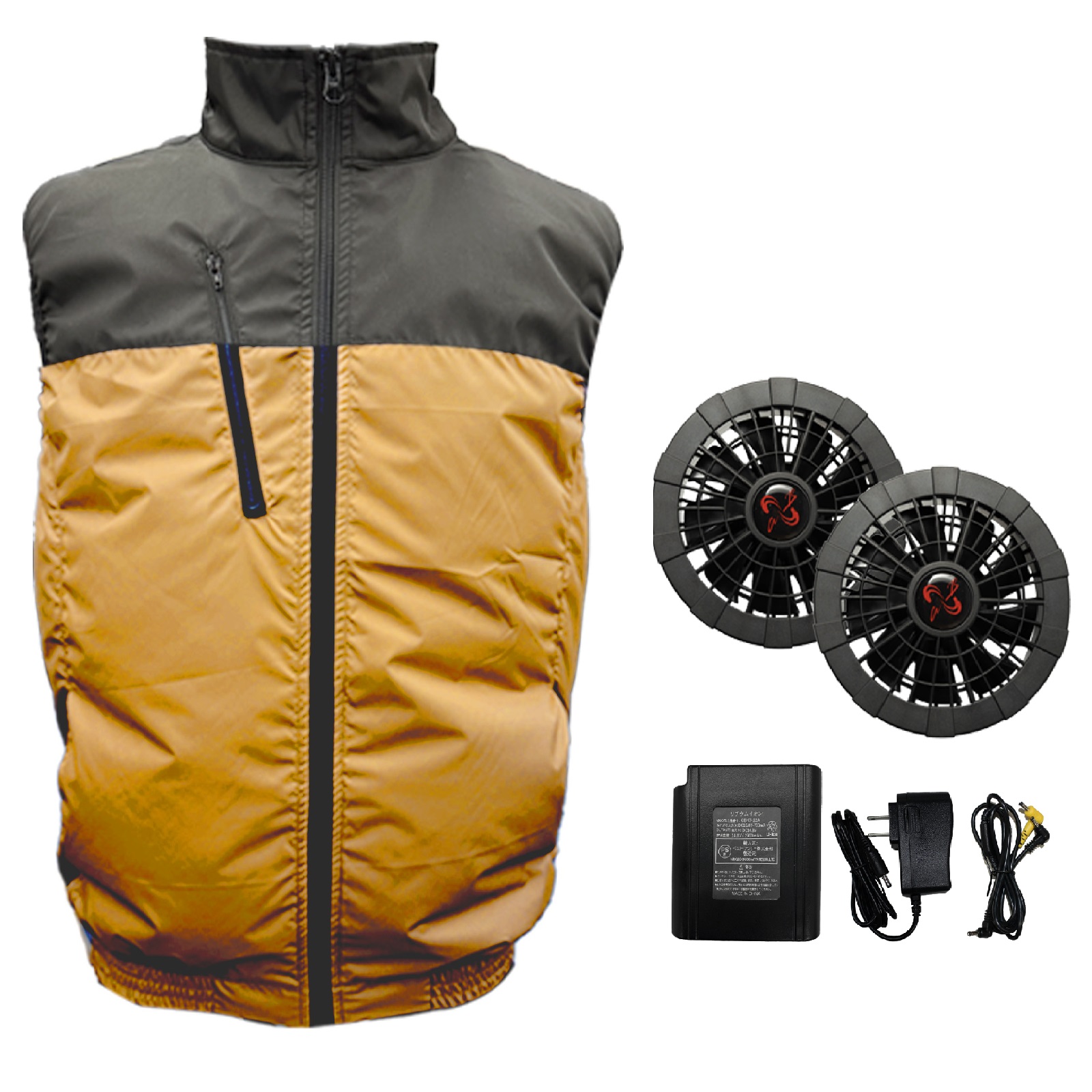 空調作業服 空調ベスト 空調ウェア フルセット 2025 2024 最強 最新