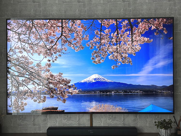 液晶テレビ保護パネル ぴったり ズレない テレビガード 75型 76型 75
