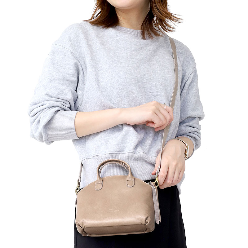 TIDEWAY（タイドウェイ） ボストン ショルダーバッグ LIGHT LEATHER