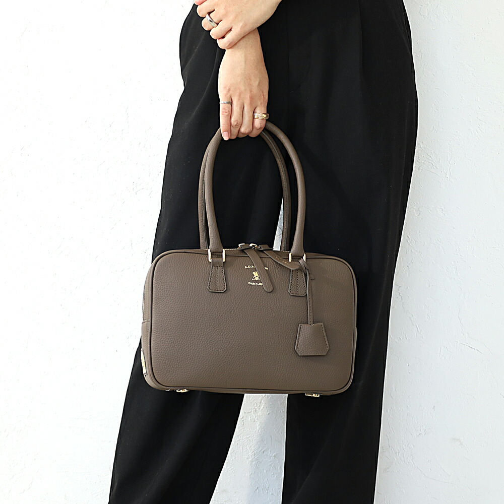 A.D.M.J（エーディーエムジェイ） A.D.M.J. 牛革 ボストンバッグ