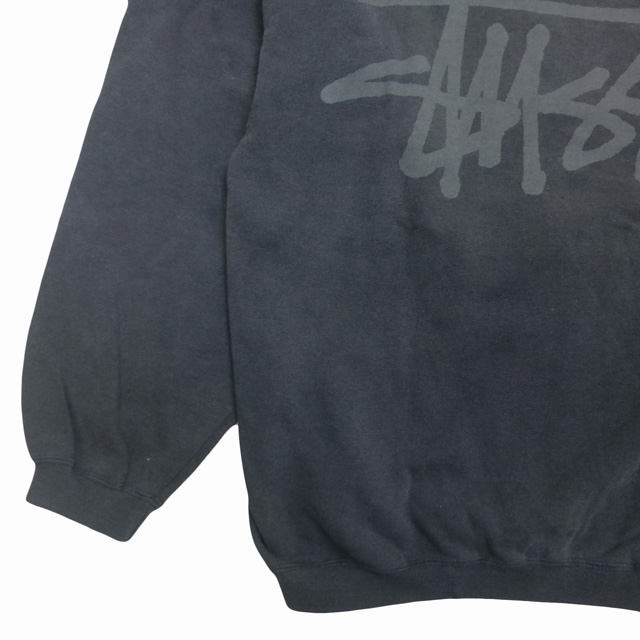 STUSSY（ステューシー） Used 90's 初期白タグ Stussy Stock logo Crew
