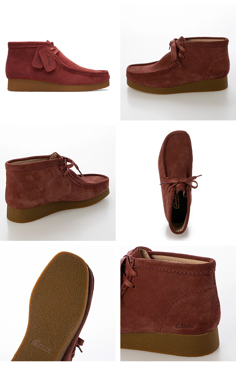 Clarks（クラークス） モカシン レディース ワラビー エヴォ ブーツ