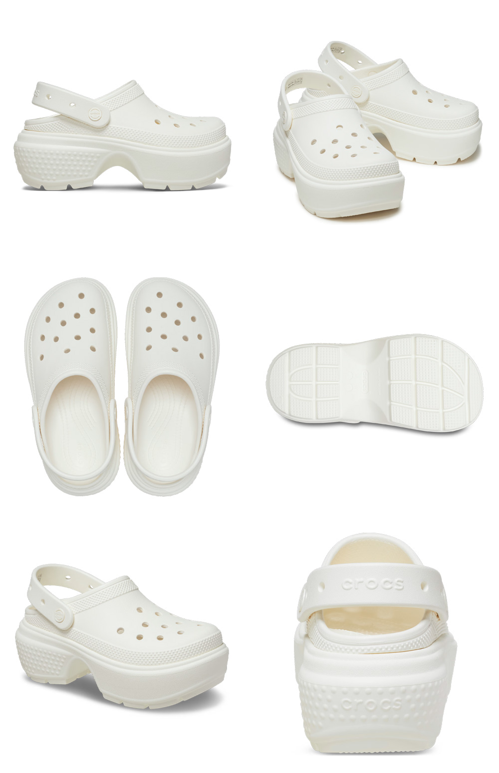 crocs（クロックス） メンズ レディース ストンプ クロッグ 209347 001