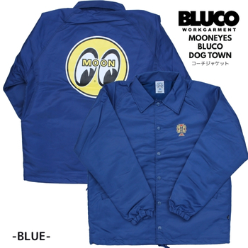 BLUCO（ブルコ） コーチジャケット MOONEYES x DOGTOWN x BLUCO ドッグ