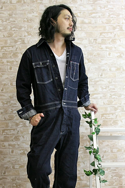Johnbull（ジョンブル） オールインワン サロペット メンズ デニム