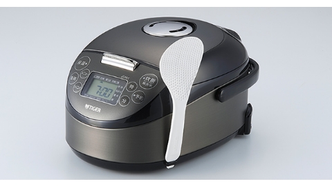 タイガー魔法瓶 IHジャー炊飯器 炊きたて 3合 スチールブラック JPF