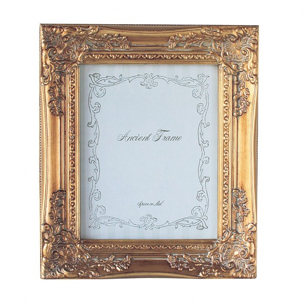 ピクチャーフレーム 額縁 アンティーク調 金 ゴールド 銀 シルバー 額