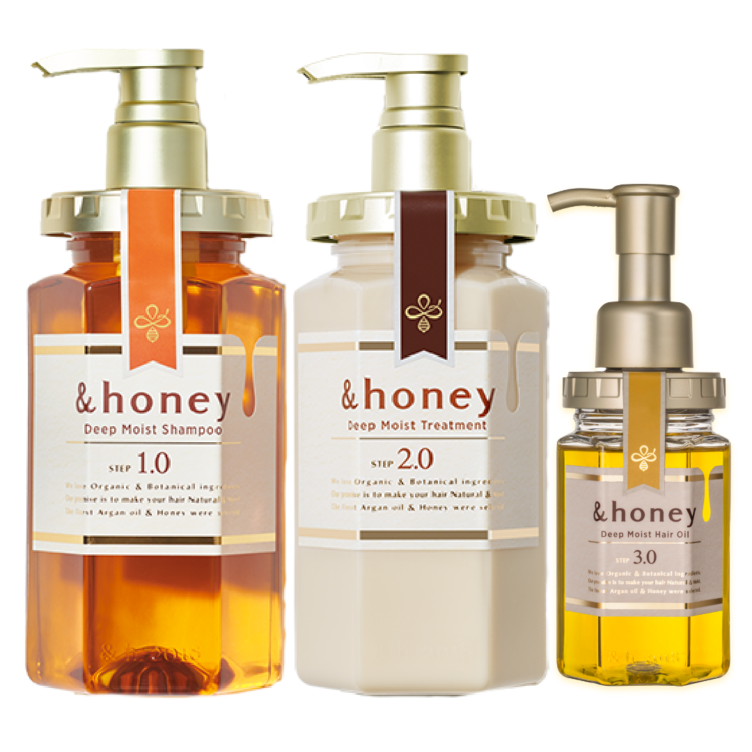 ＆honey アンドハニー シャンプー トリートメント ヘアオイル セット