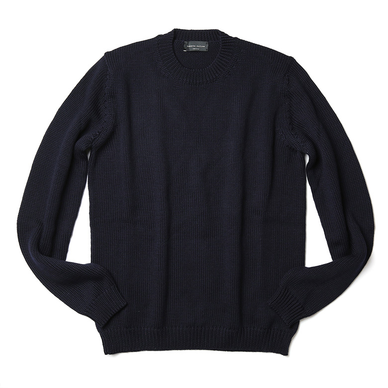 ROBERTO COLLINA（ロベルトコリーナ） ニット クルーネック ミドル