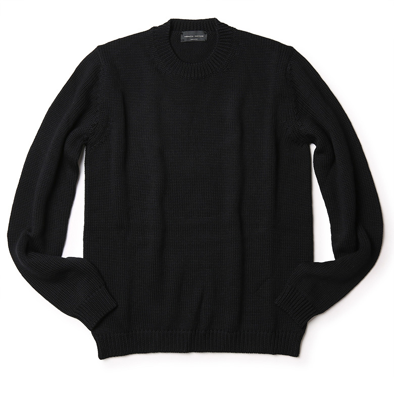 ROBERTO COLLINA（ロベルトコリーナ） ニット クルーネック ミドル