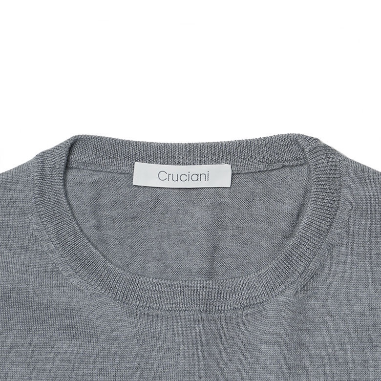 CRUCIANI（クルチアーニ） ニット クルーネック ハイゲージ 14ゲージ