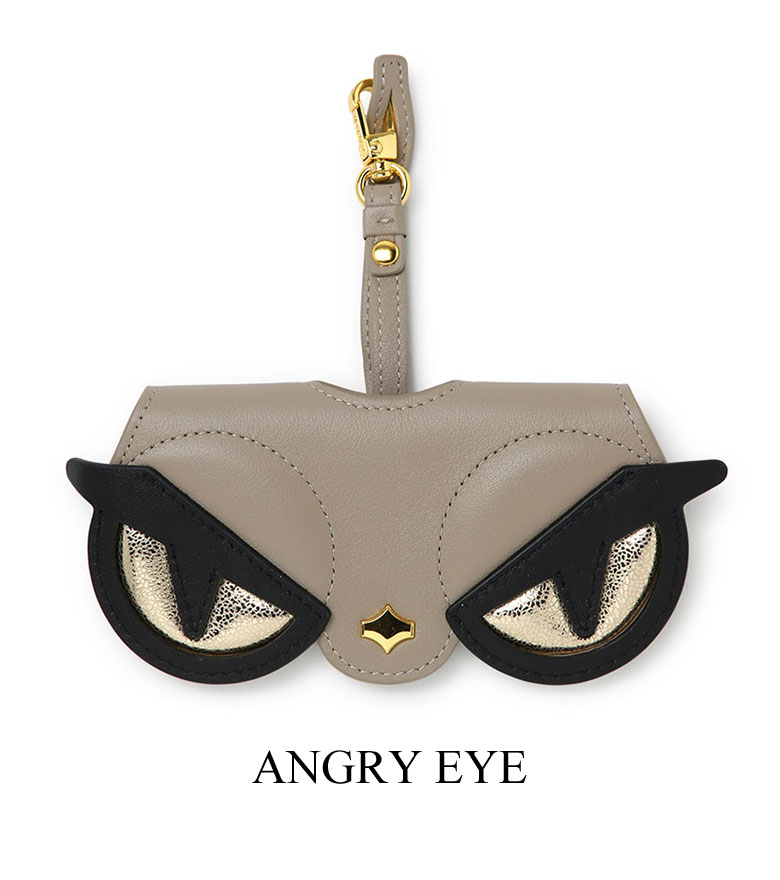 アニーディー メガネケース サングラスカバー ストラップ レザー ANY