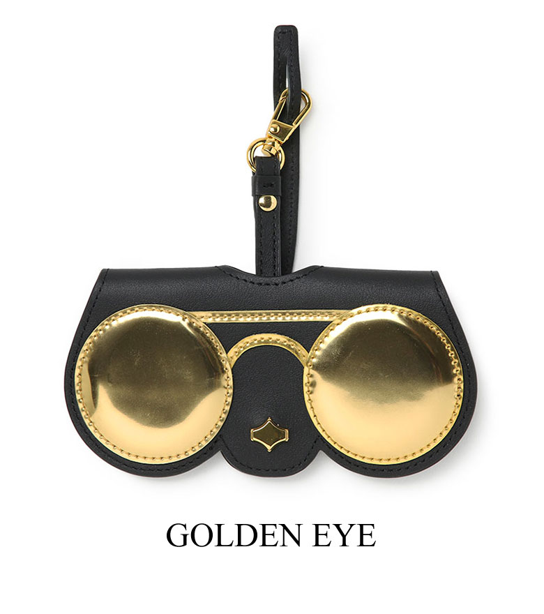 アニーディー メガネケース サングラスカバー ストラップ レザー ANY