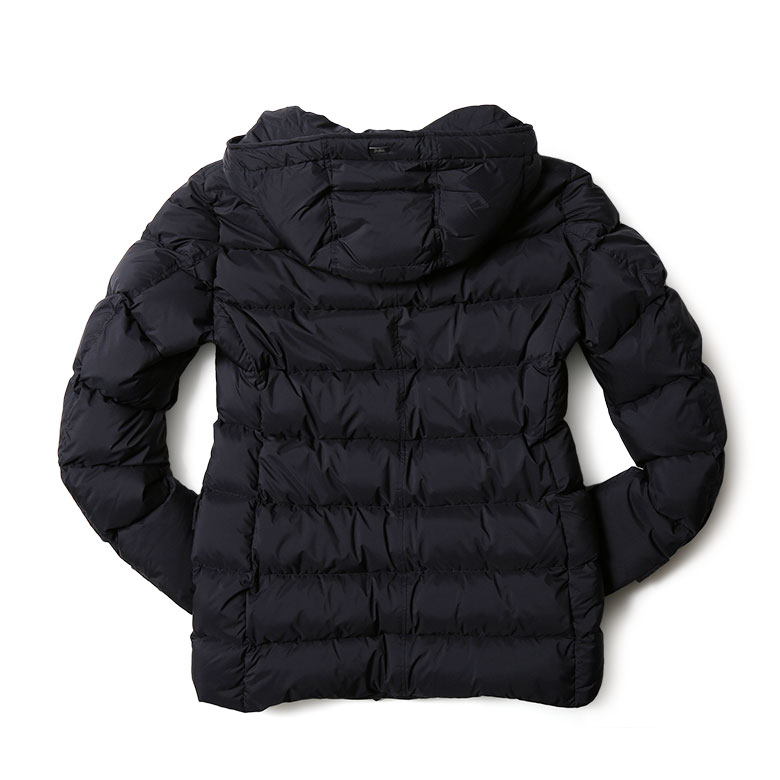 HERNO（ヘルノ） メンズ ダウンジャケット ミドル丈 フード フーディー